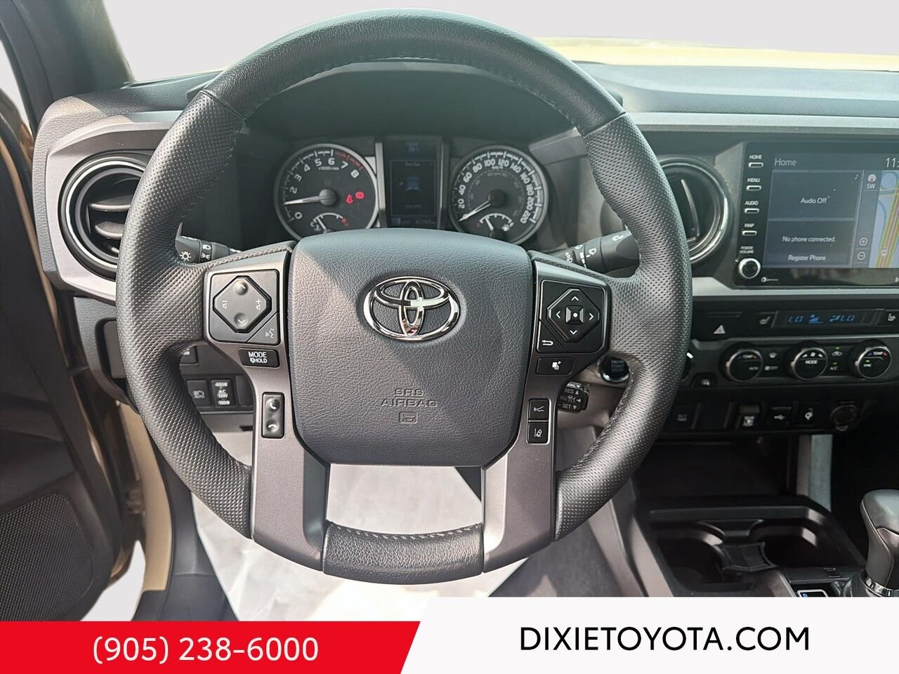 2020 Toyota Tacoma TRD OFFROAD PREMIUM 4WD / V6 / SHORT BED / REAR DIFF LOCK / HEATED SEATS / LEATHER SURFACE / MOONROOF / ALLOY WHEELS Quicksand Mississauga - photo #11
