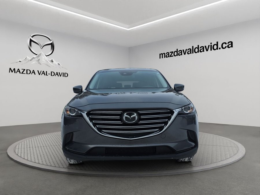 Mazda CX-9 AWD, 7 passagers, Jamais accidenté, Sièges en cuir, Toit ouvrant, Volant chauffant 2022 Gris