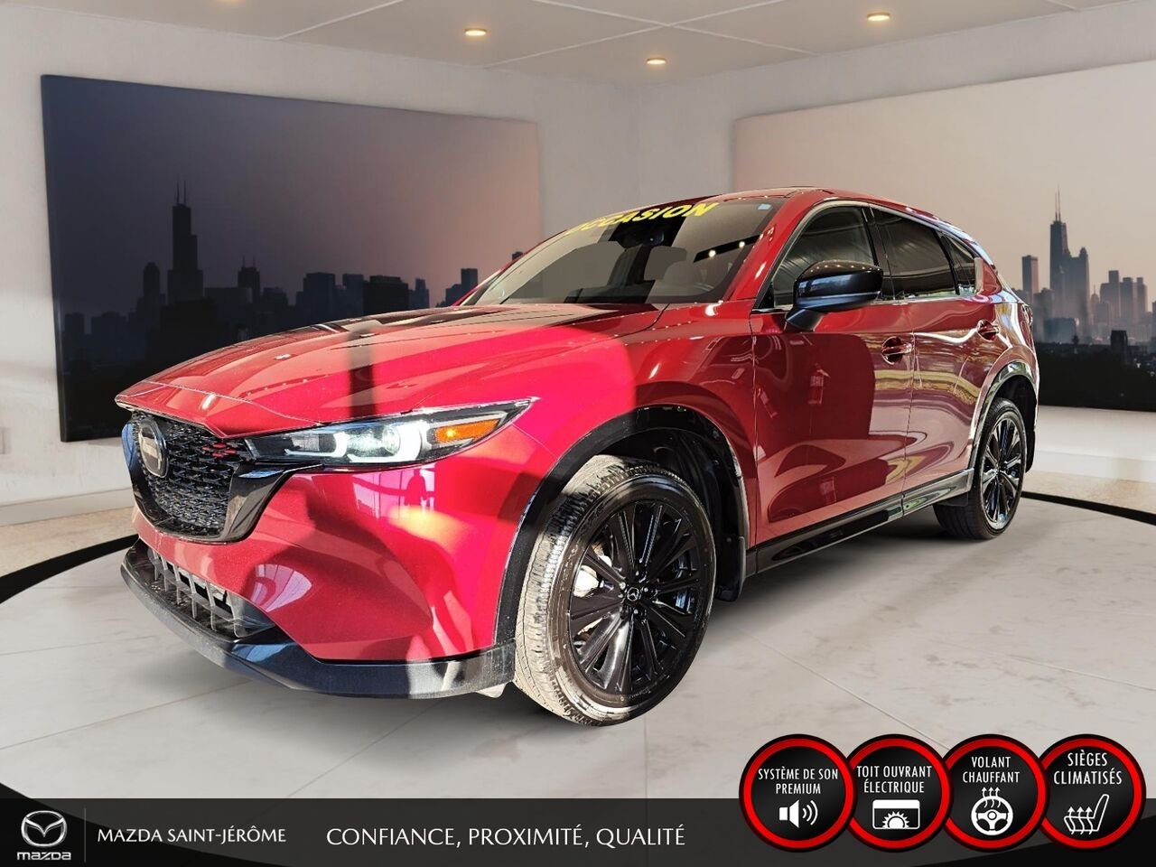 2023 Mazda CX-5 Red Ste-Agathe des Monts - photo #0