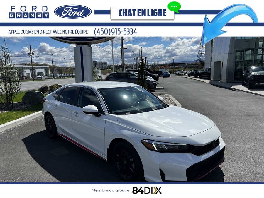Honda Civic Berline LX CVT 2026 Blanc