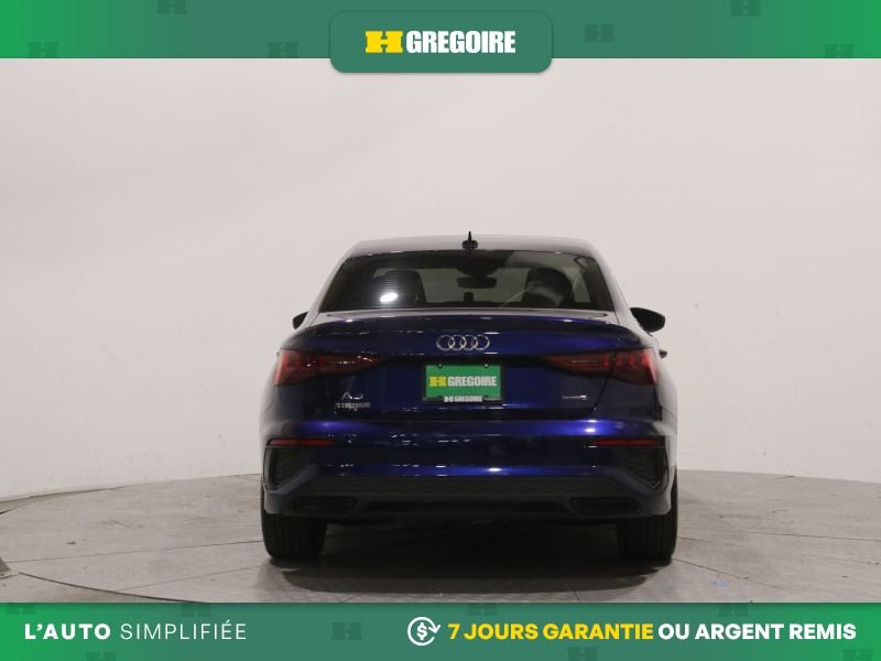 2023 Audi A3 Blue Blainville - photo #7