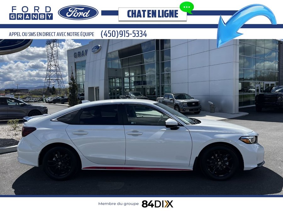 Honda Civic Berline LX CVT 2026 Blanc