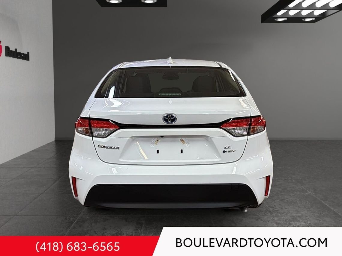 Toyota Corolla 531689-75 | LE HYBRIDE, AWD 2025 Blanc Québec - photo #4