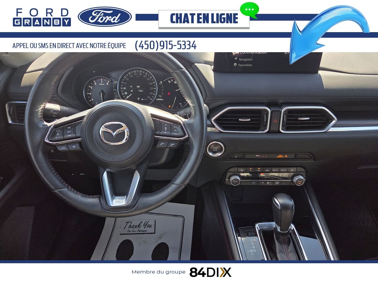 Mazda CX-5 2022 Noir Granby - photo #9