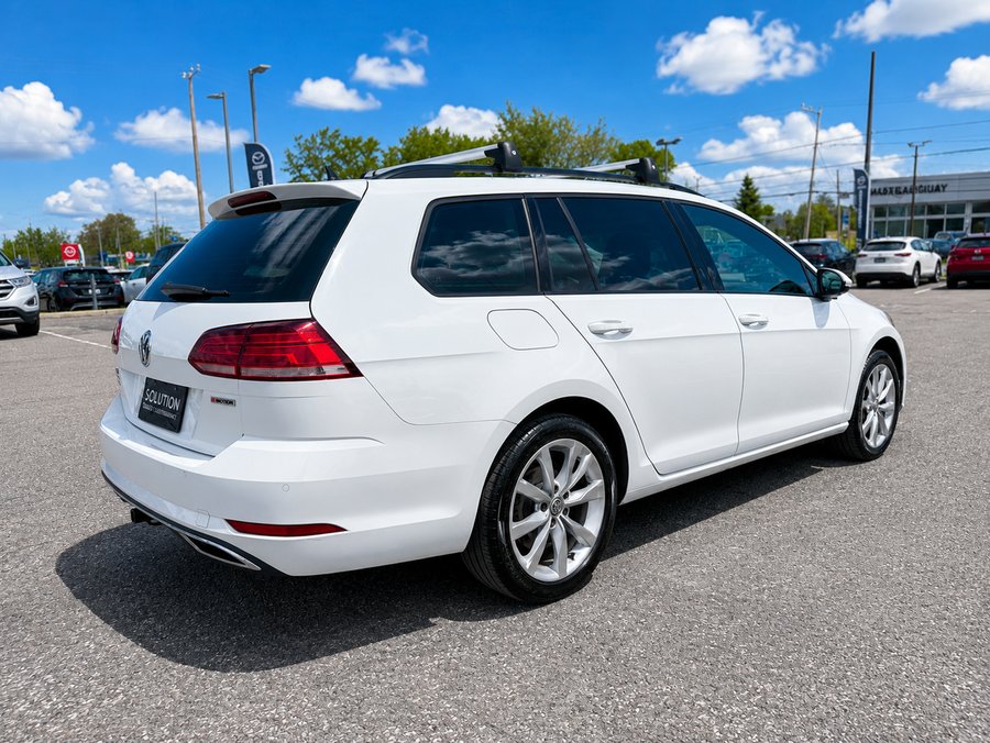 VOLKSWAGEN GOLF SPORTWAGEN 2019 2019 Blanc