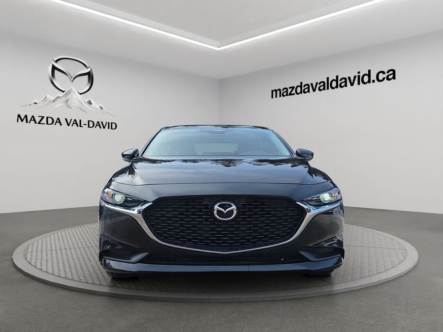 2025 Mazda Mazda3 Awd, tout équipé, sièges et rétroviseurs chauffants, caméra de recul Jet Black Mica