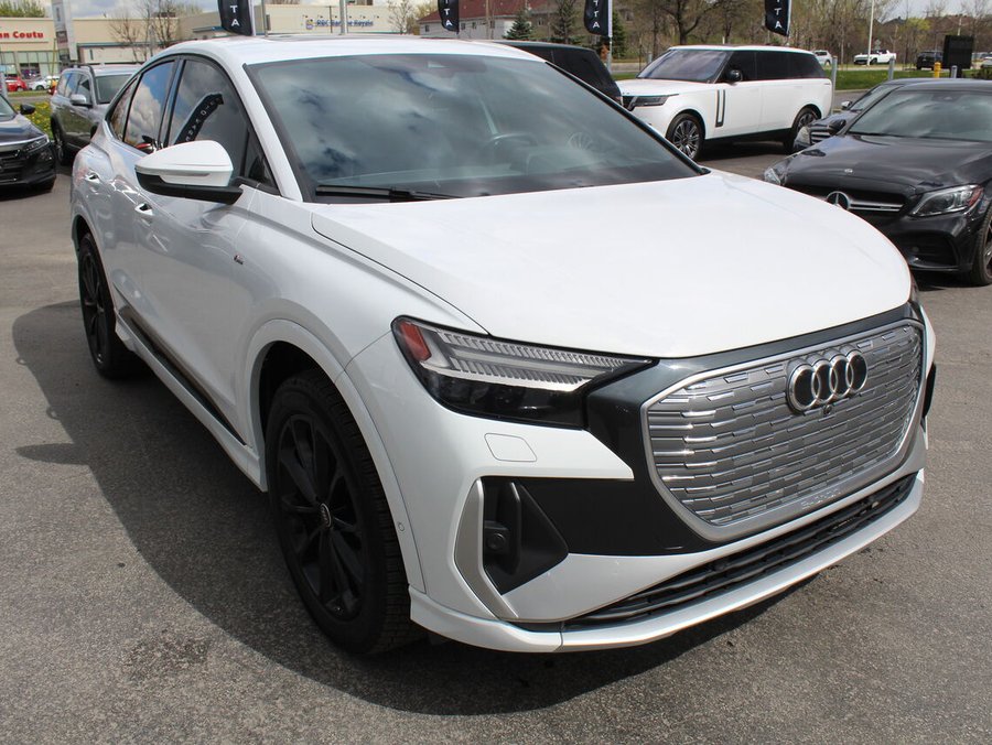 Audi Q4 e-tron Sportback 2023 2023 Blanc