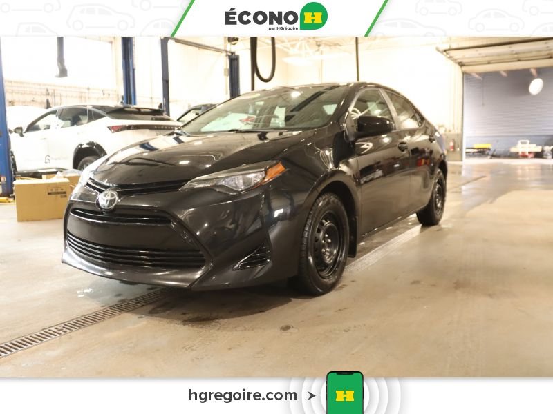 Toyota Corolla 2017 Noir Saint-Eustache - photo #2