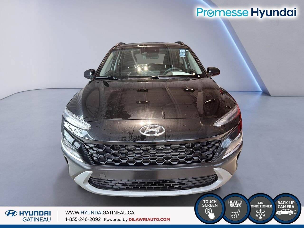 Hyundai Kona 2.0L Essential *** awd , sieges chauffant , certifier *** 2022 Noir Ottawa & Gatineau - photo #1