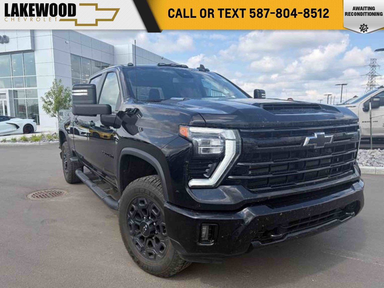 2024 Chevrolet Silverado 2500HD 4WD Crew Cab 159 LT Black Sherwood Park - photo #0