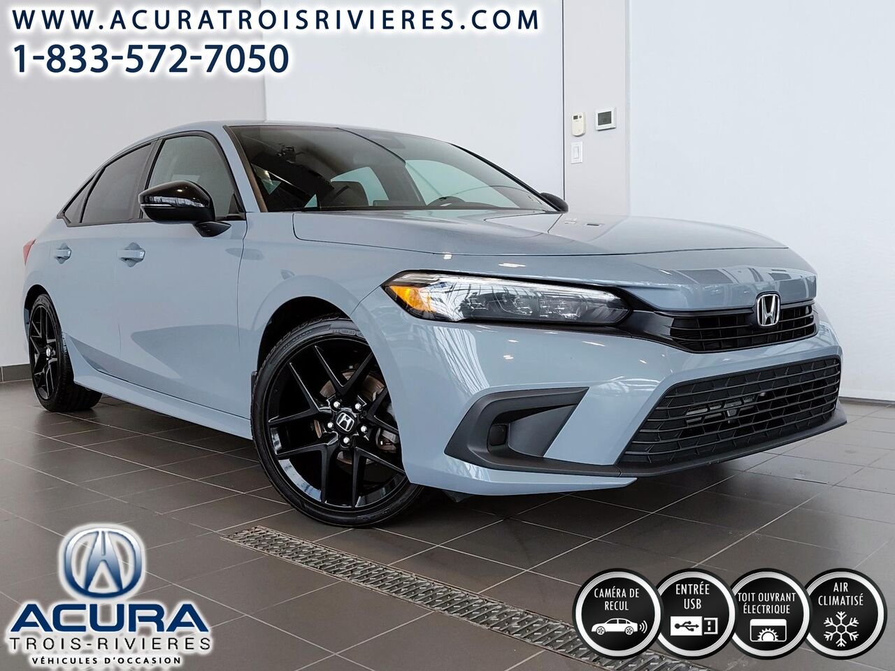 2022 Honda Civic Berline Sport Grey Trois-Rivières - photo #0