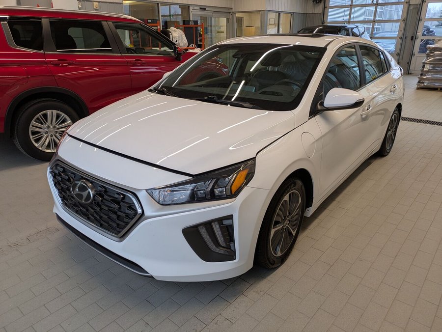 2021 Hyundai Ioniq hybride rechargeable Ultimate à hayon White