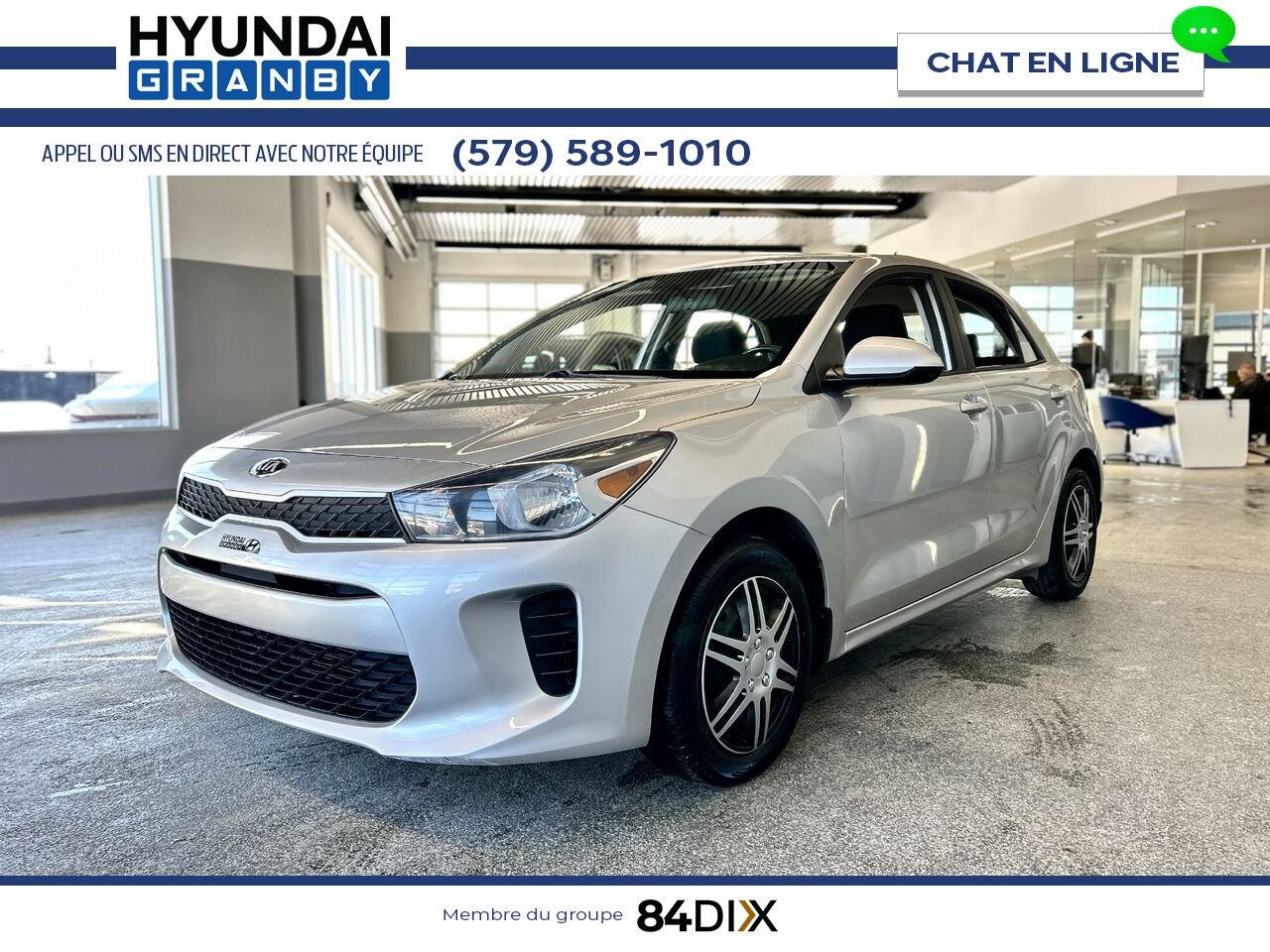 Kia Rio 5 portes 2018 Gris Granby - photo #4