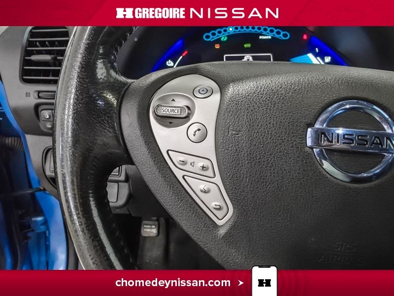 Nissan Leaf 2014 Bleu Saint-Eustache - photo #17