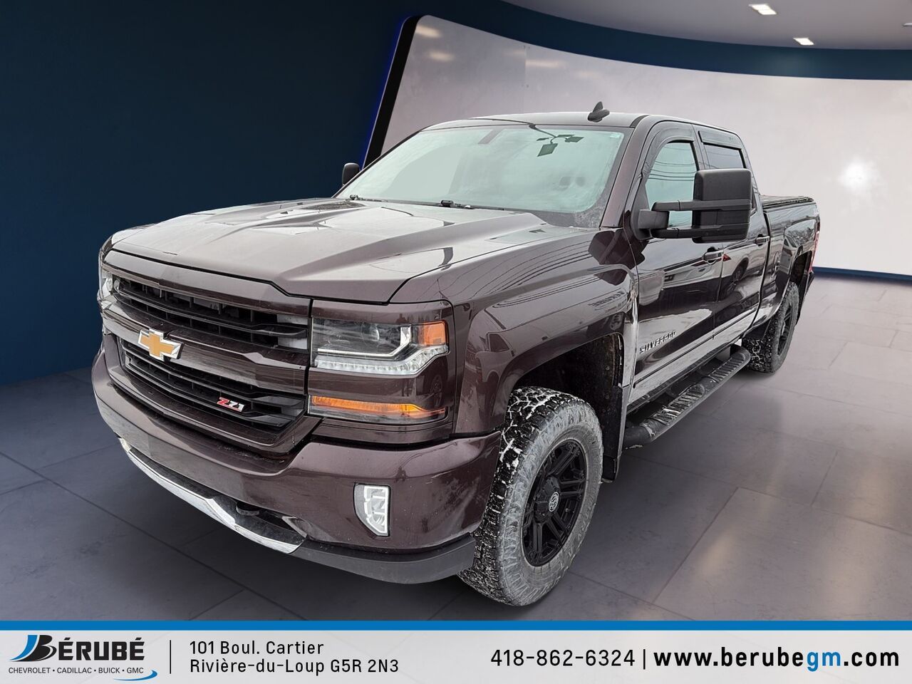 mauve 2016 Chevrolet Silverado 1500 Pickup Truck Four-Wheel Drive Automatic