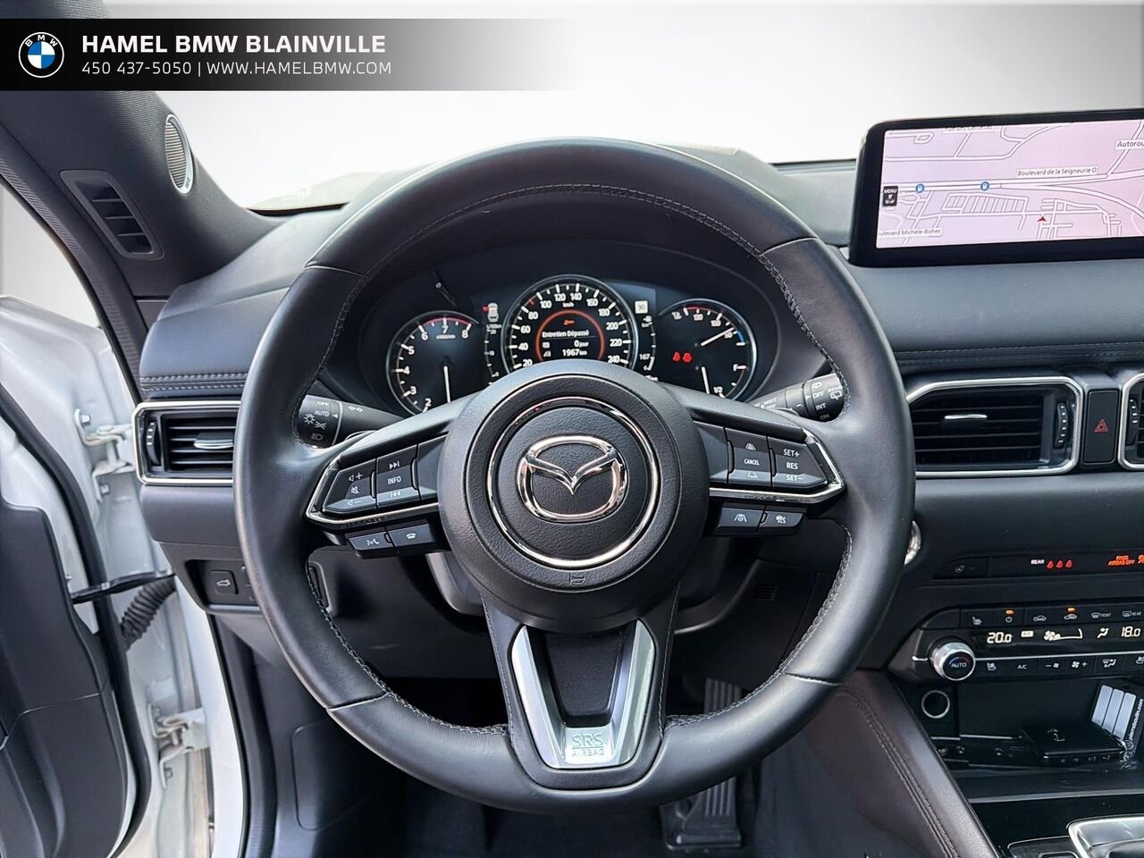 2023 Mazda CX-5 Signature TI White Blainville - photo #11
