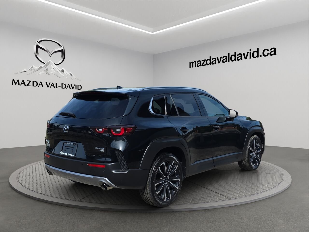 2023 Mazda CX-50 GT TI avec moteur turbo, Toit ouvrant panoramique, Apple carplay, Sièges en cuir Black Val-David - photo #22