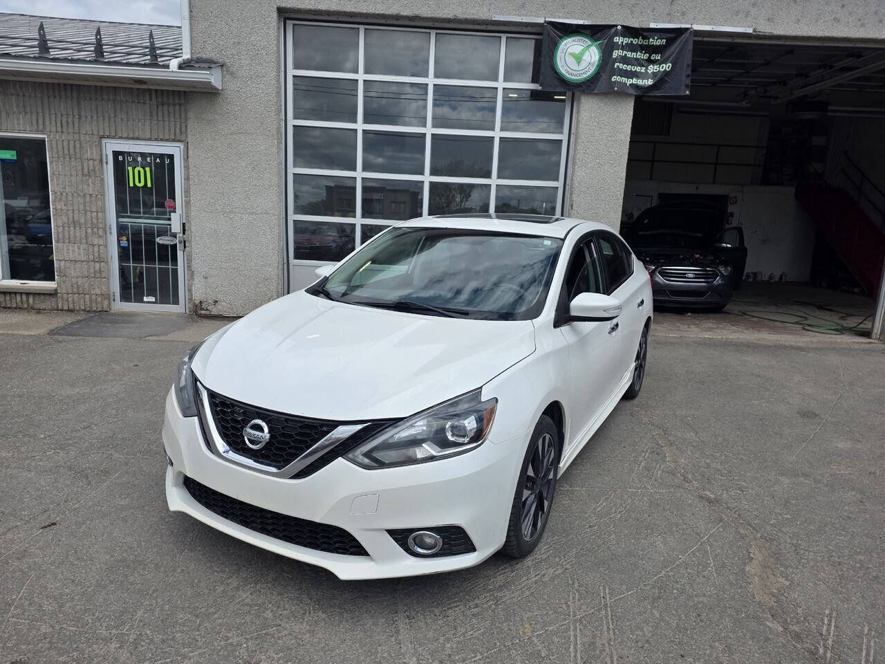 2016 Nissan Sentra White  - photo #0