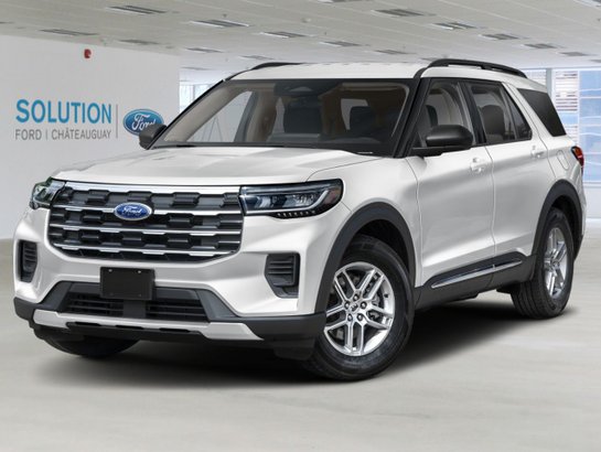 Ford Explorer 2026 Blanc sidéral métallisé
