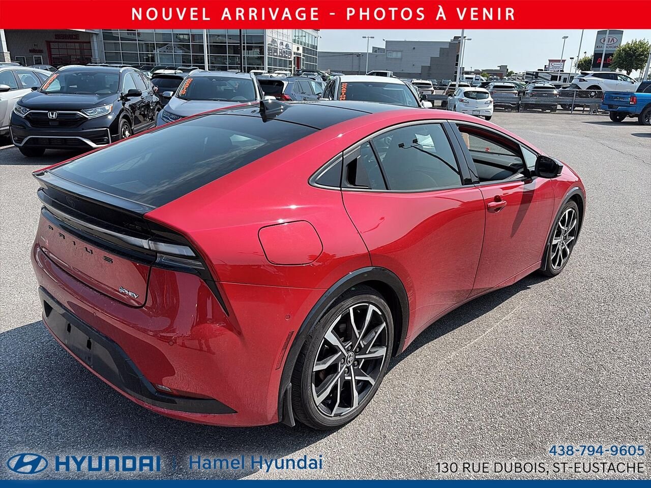 2025 Toyota Prius hybride branchable Red Saint-Eustache - photo #5