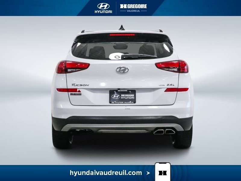 2021 Hyundai Tucson White Laval - photo #8