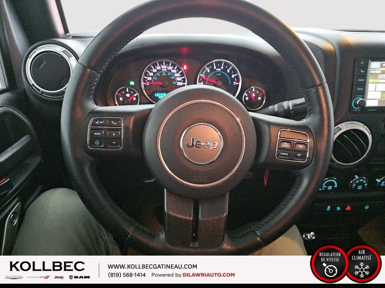 JEEP WRANGLER 26292 | Sahara 4x4 2015 Argent Gatineau - photo #7