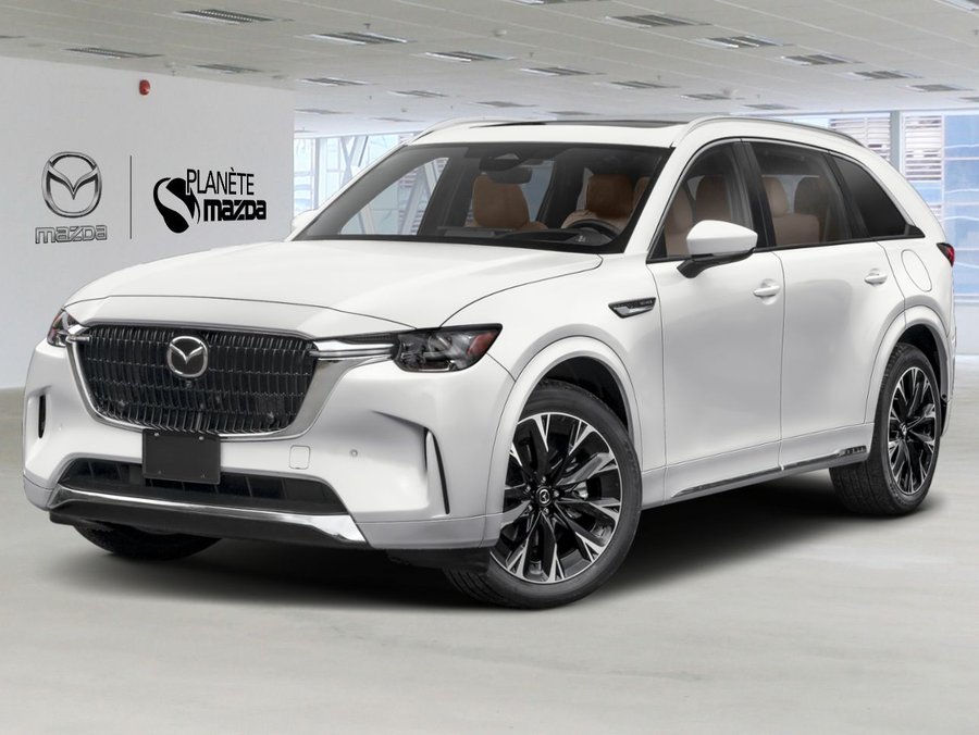 Mazda CX-90 hybride léger 2026 2026 Blanc rhodium métallisé