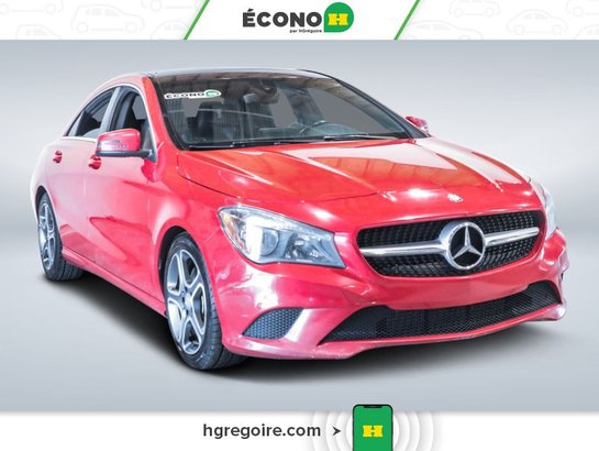 2016 Mercedes Benz CLA 2016 Red
