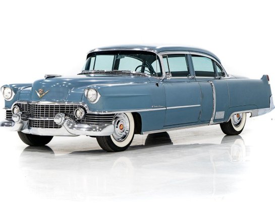 Cadillac Fleetwood 1954 1954 Bleu