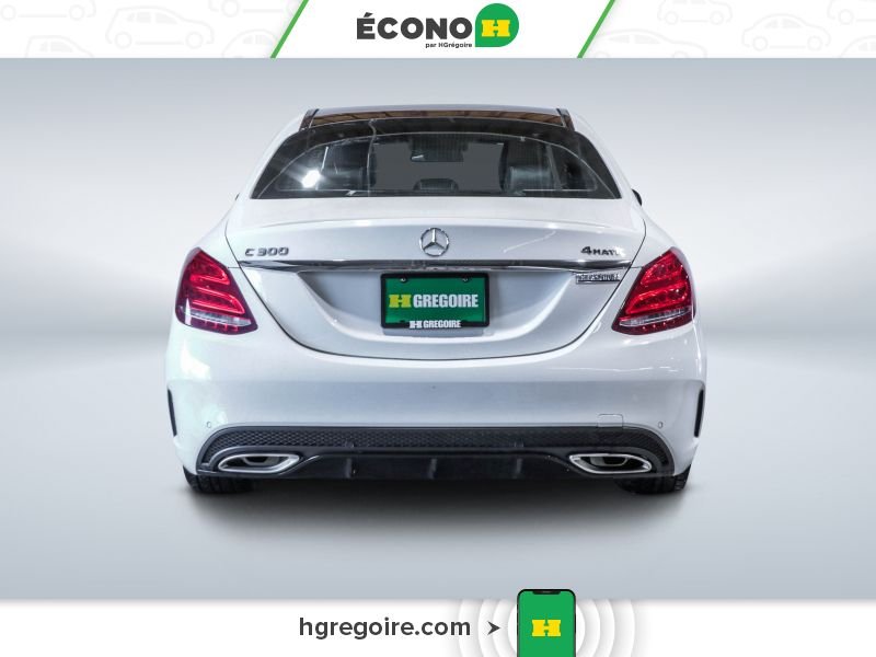 2017 Mercedes Benz C-Class White Blainville - photo #6