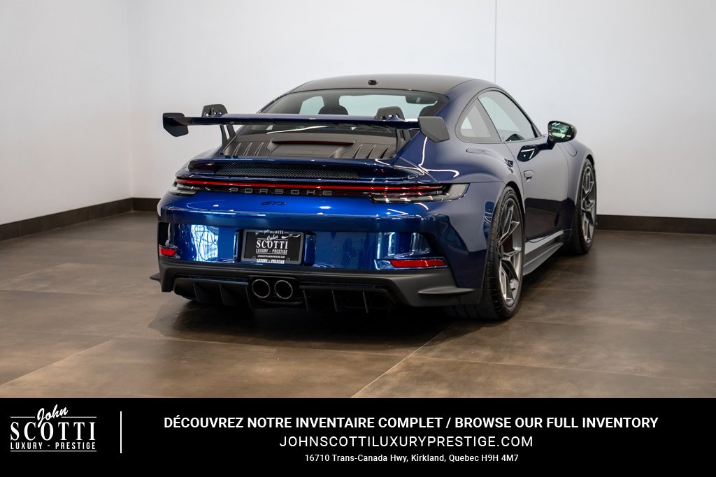 Porsche 911 GT3 coupé 2022 Bleu Kirkland - photo #4
