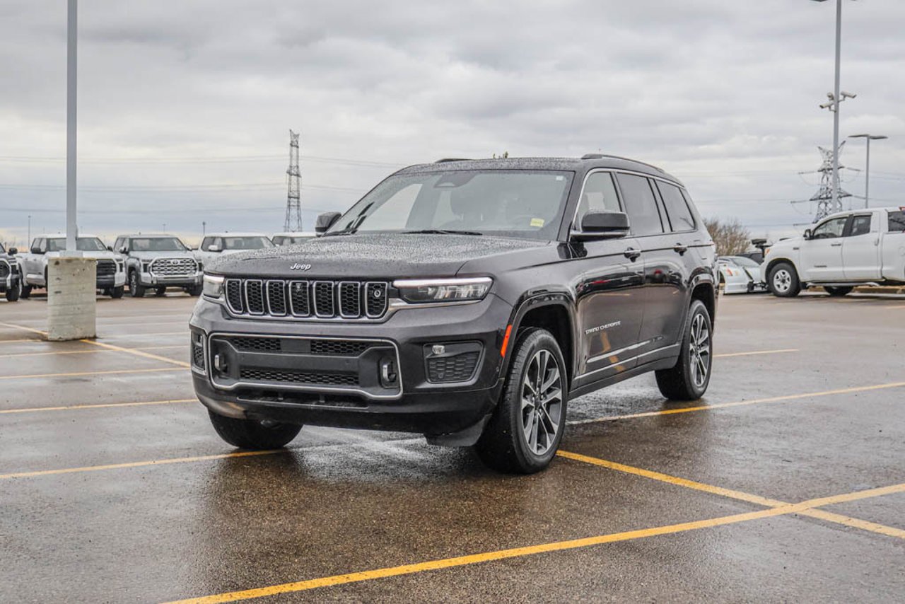 2022 Jeep Grand Cherokee L Overland 4x4 Ember Pearl Sherwood Park - photo #3