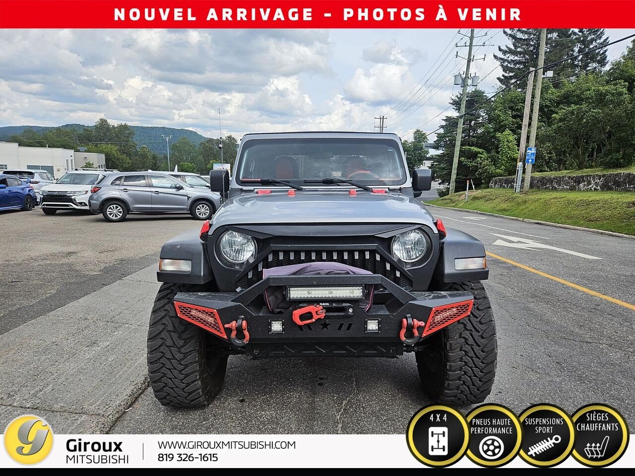 2020 JEEP GLADIATOR SPORT Grey Sainte-Agathe-des-Monts - photo #1