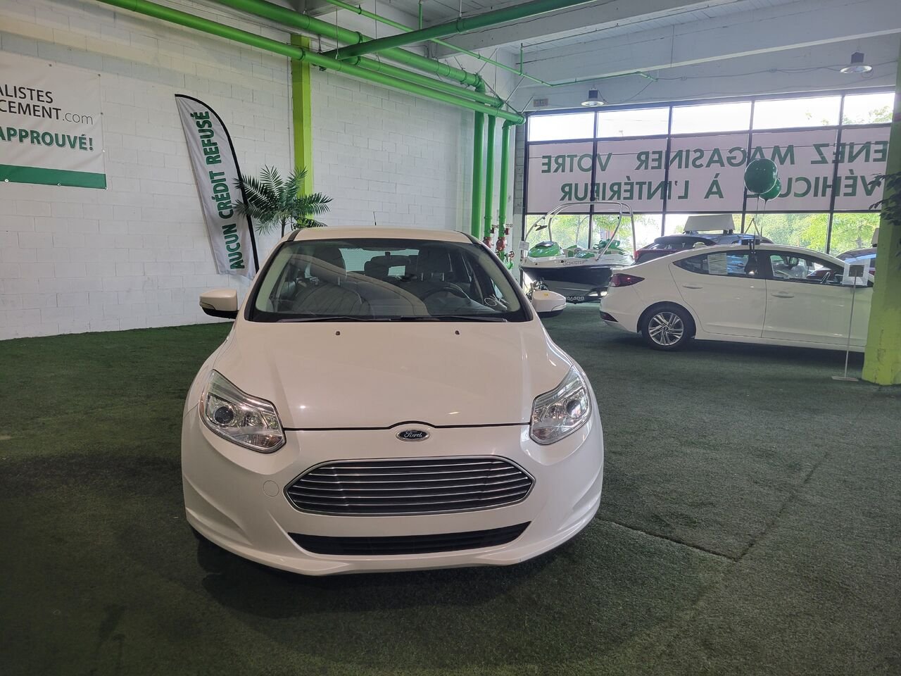 2016 Ford Focus Electric White  - photo #7