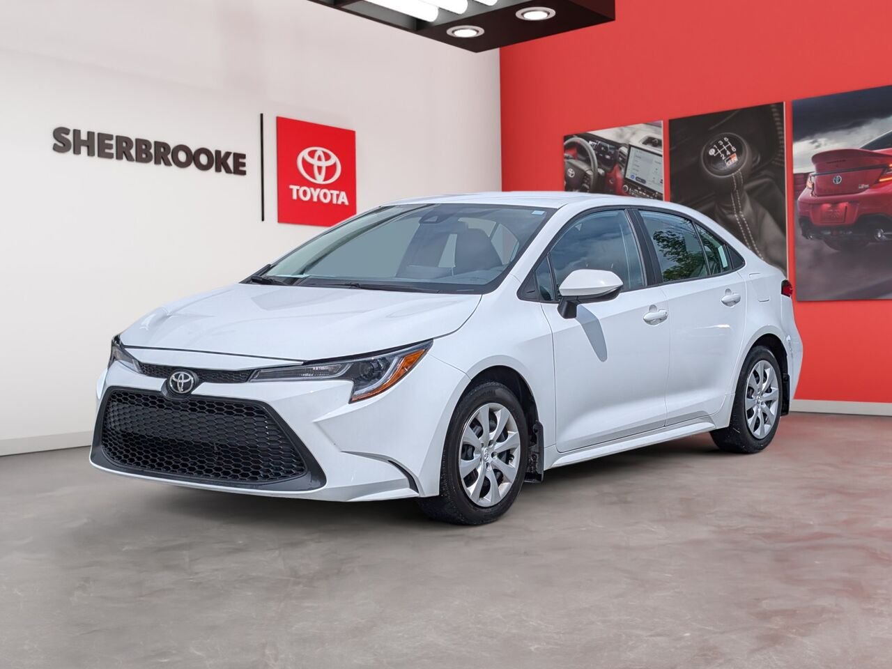 2021 Toyota Corolla 5YFBPMBE7MP151496 White Sherbrooke - photo #0