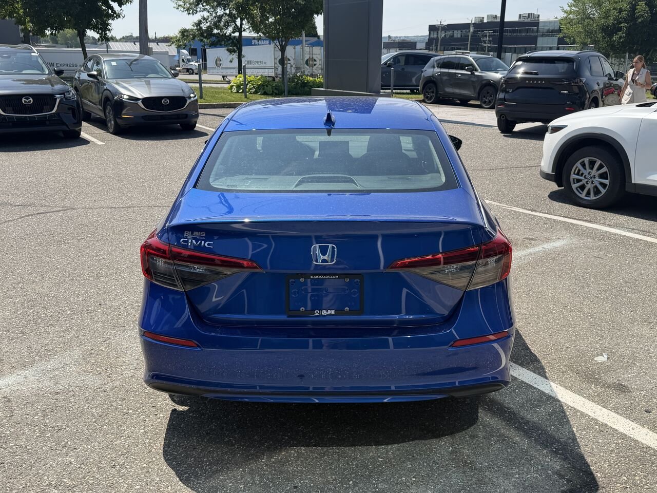 Honda Civic Berline 2022 Bleu Ste-Marie - photo #5