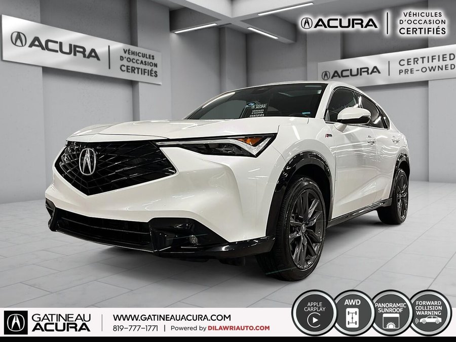 Acura ADX *** DÉMO + CLEAN CARFAX *** 2025 Blanc