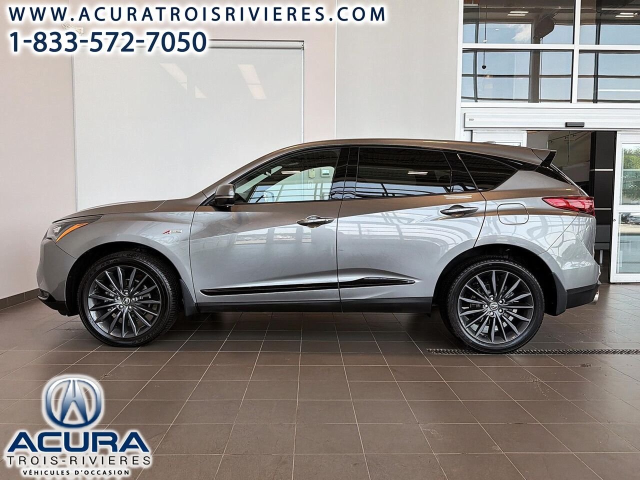 2023 Acura RDX PLATINUM, CAMÉRA 360, TOUT ÉQUIPÉ Grey Trois-Rivières - photo #7