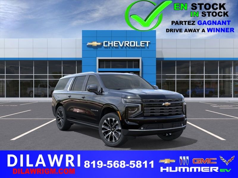 2026 CHEVROLET Suburban High Country 4 portes 4RM BLACK Gatineau - photo #0