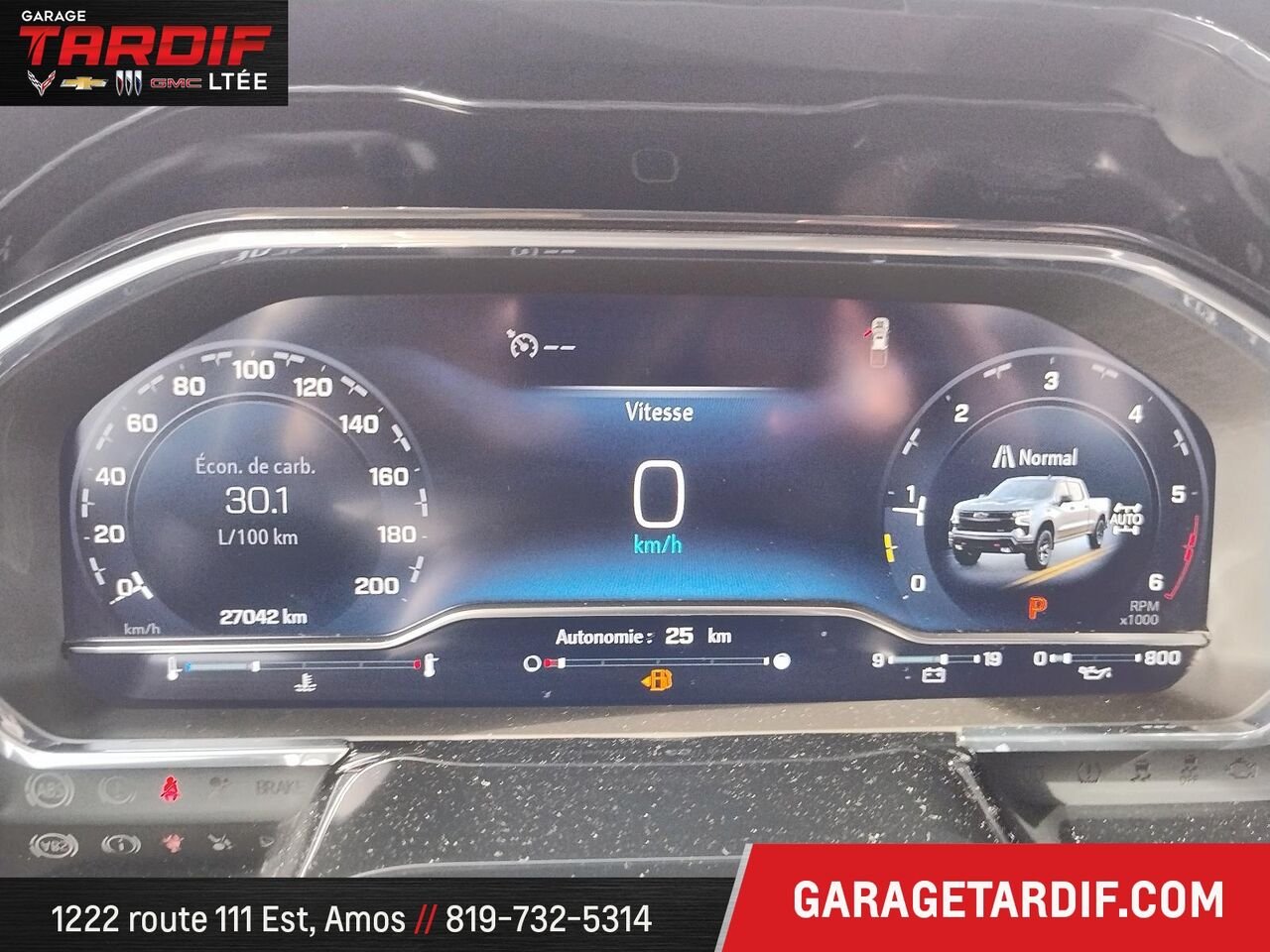 CHEVROLET Silverado 1500 92557A 2025 Noir Amos - photo #16