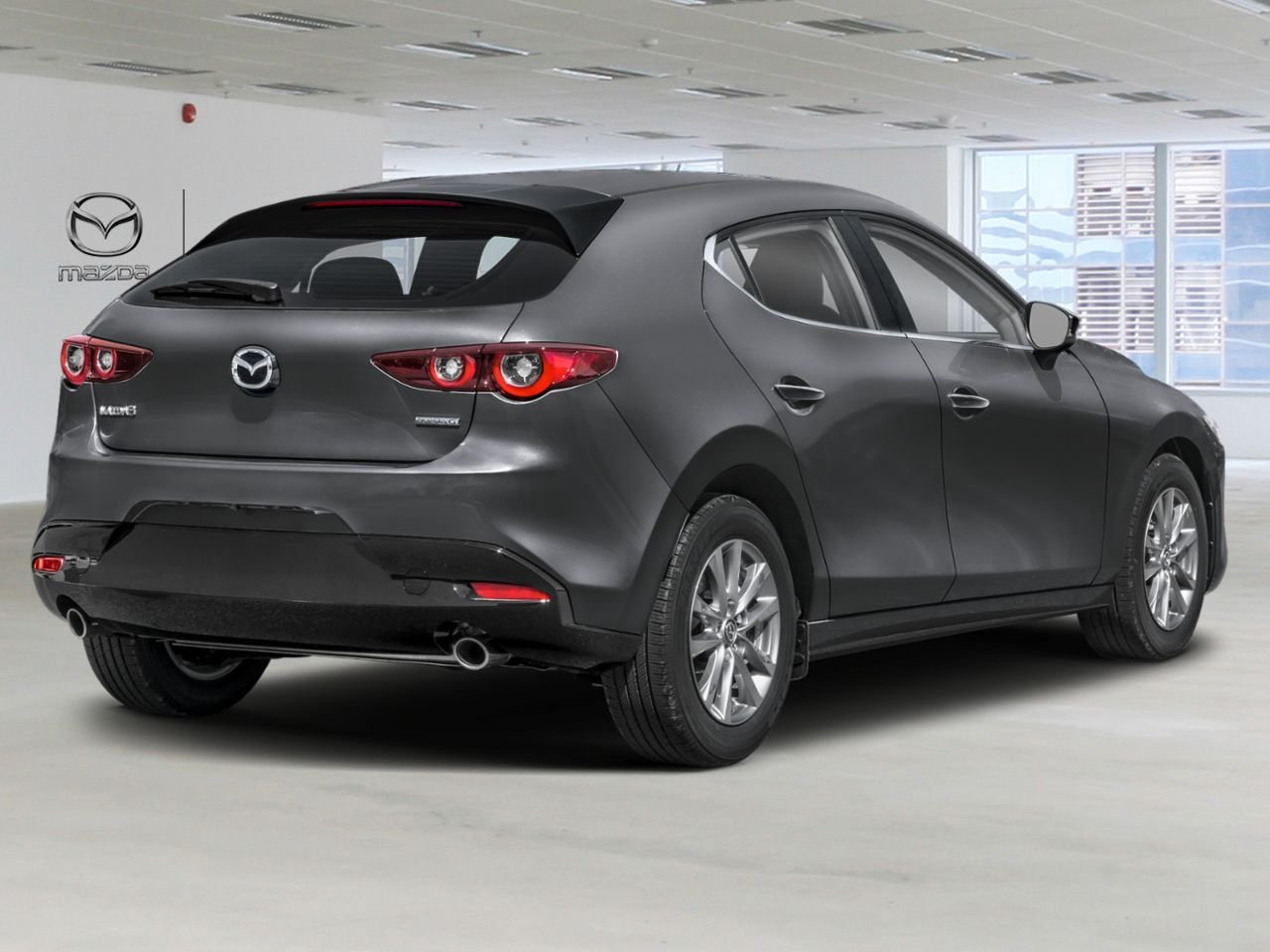 2026 Mazda Mazda3 Sport VIN JM1BPAKL6T1871386 Machine Grey Metallic Chicoutimi - photo #1