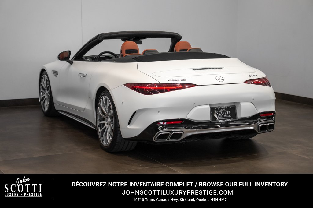 2022 Mercedes-Benz SL SL 63 AMG roadster White Kirkland - photo #6