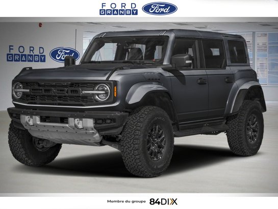 Ford Bronco Raptor 4 portes 4x4 2026 Noir ombre