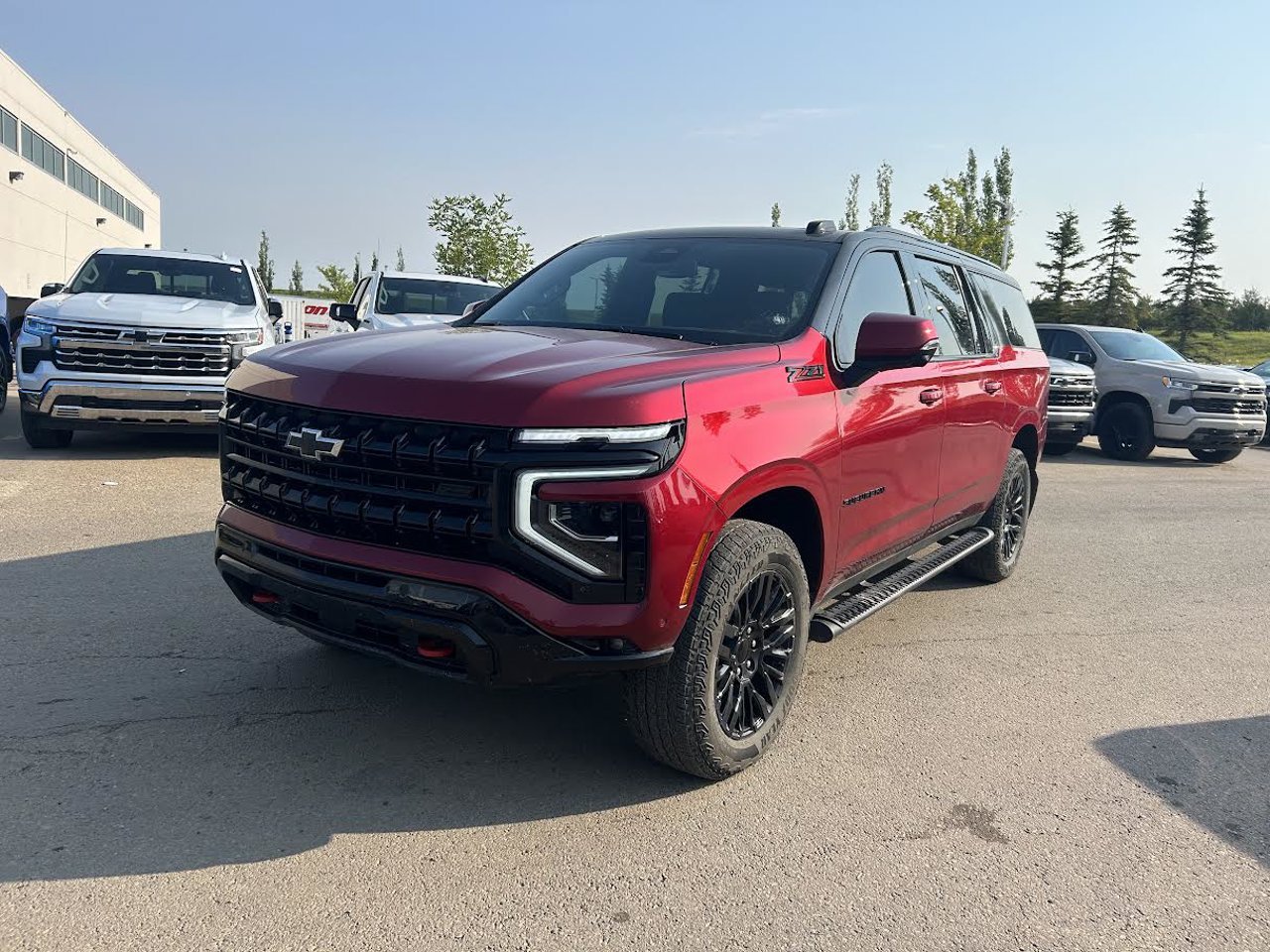 2025 Chevrolet Suburban 4WD 4dr Z71 Red Sherwood Park - photo #2