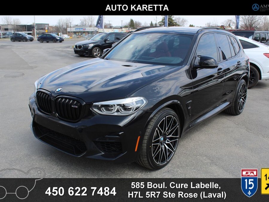 BMW X3 M 2020 2020 Noir