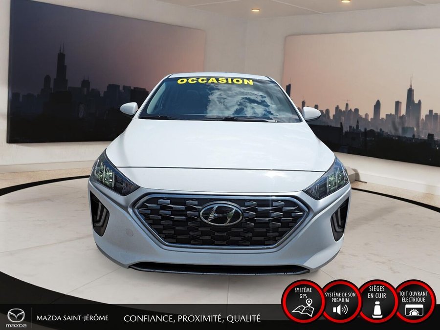 Hyundai Ioniq hybride rechargeable 2020 2020 Blanc