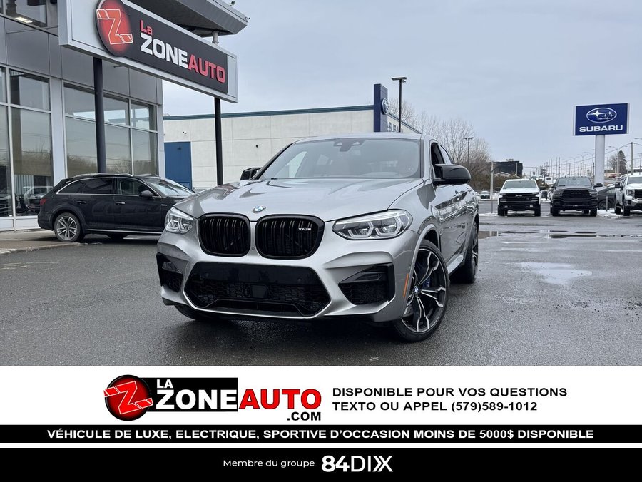 BMW X4 M Compétition 2020 2020 Gris