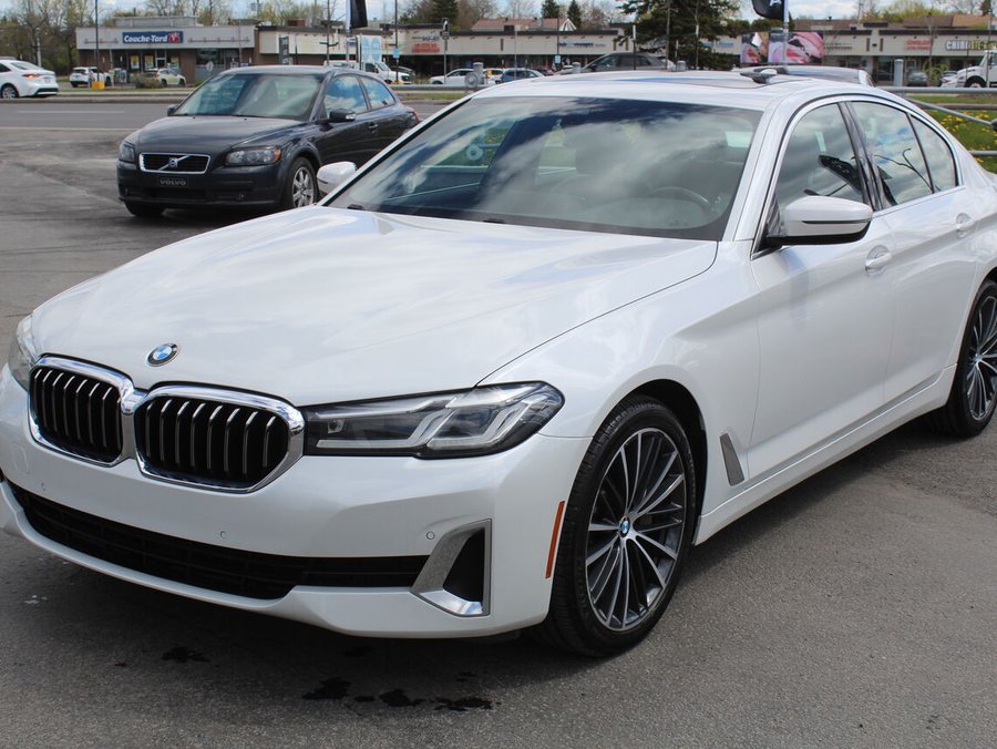 BMW 5 Series 2021 2021 Blanc