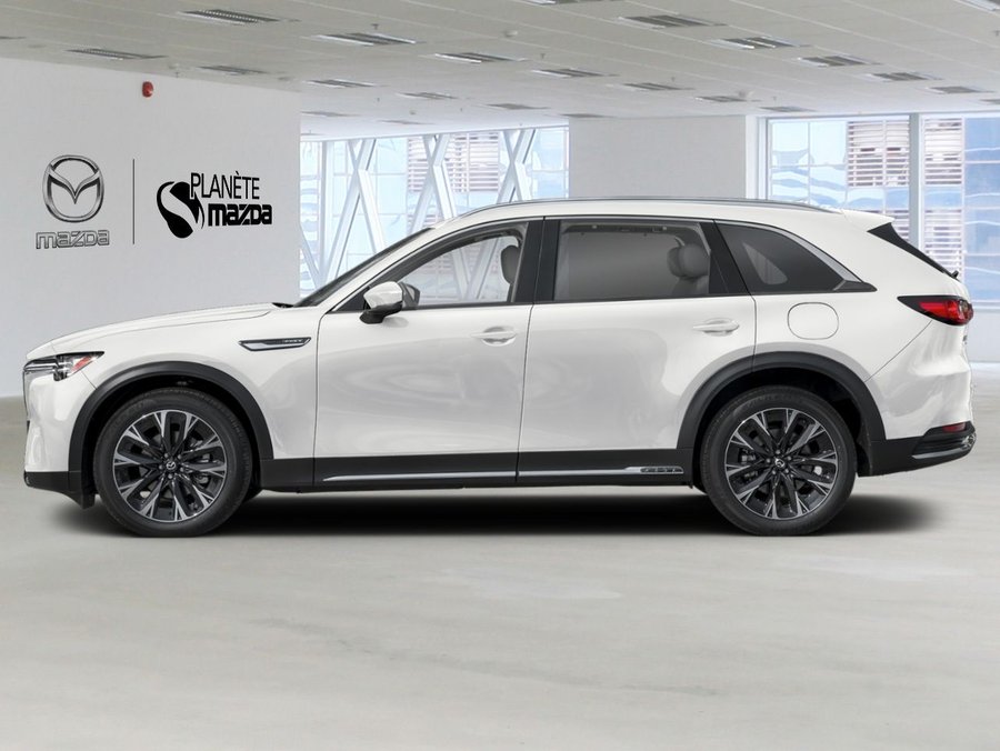 Mazda CX-90 hybride rechargeable 2026 2026 Blanc rhodium métallisé