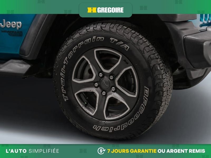 Jeep Wrangler Unlimited 729504 | Sport AWD AUTO A/C TOIT GR ELECT MAGS CAM RECUL 2020 Bleu Laval - photo #27